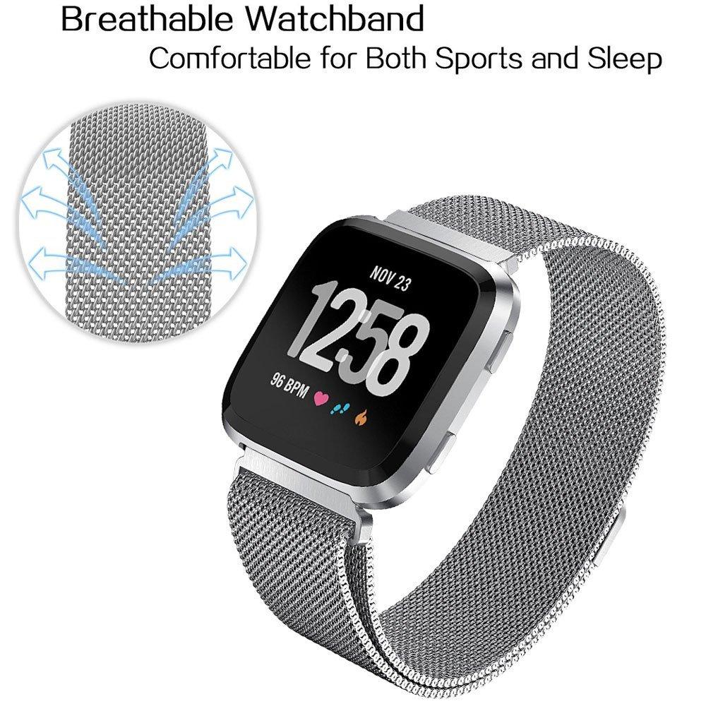 Dây đeo thay thế Milanese Loop Fitbit Versa