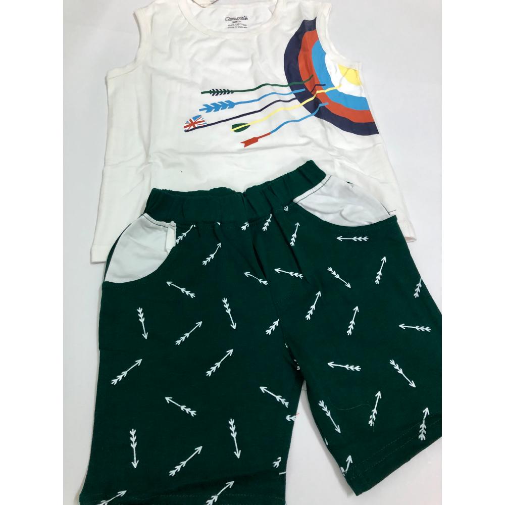 Bộ thun Cotton bé trai - size 1-8 (Dưới 24 kg)