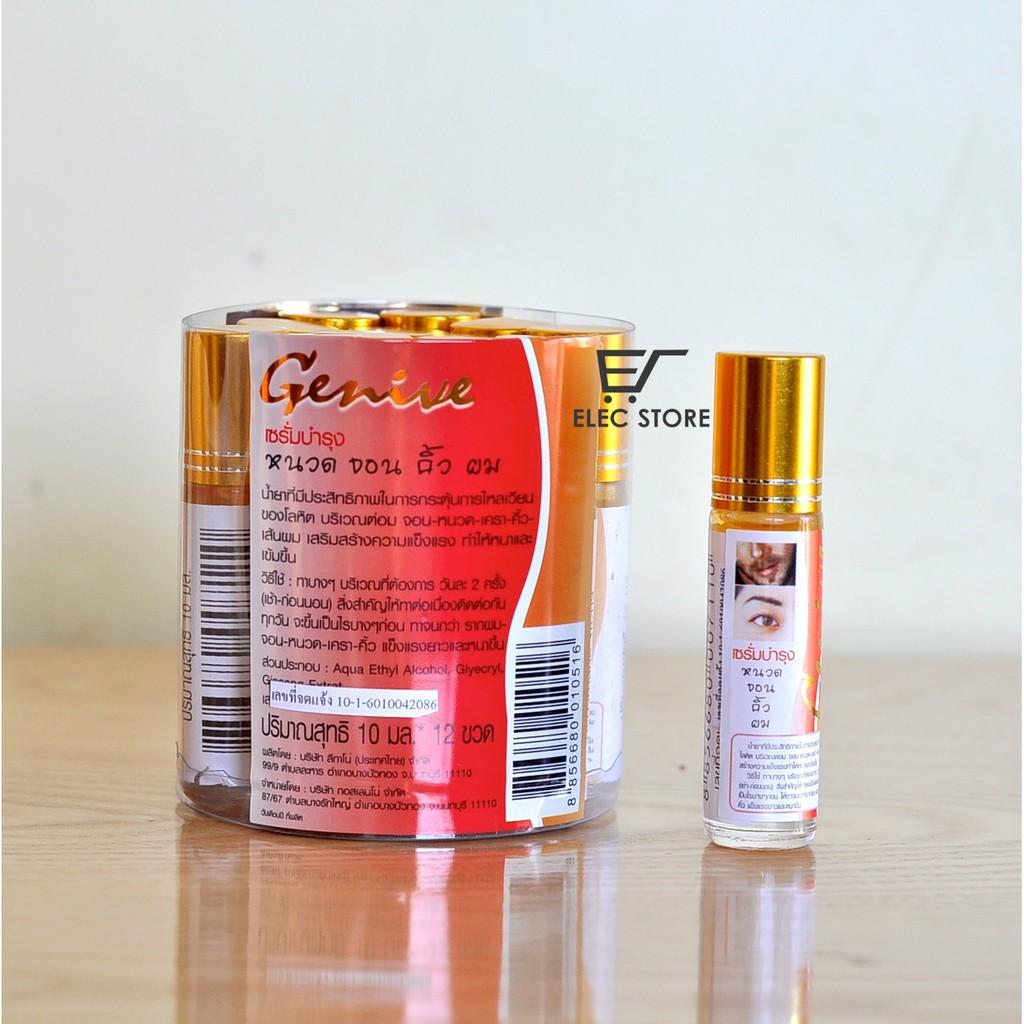 Serum kích mọc lông mày, lông mi và râu tóc Genive Thái Lan