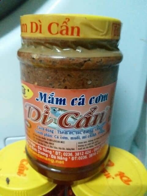 Mắm cá cơm Dì Cẩn Đà Nẵng hủ 500mg