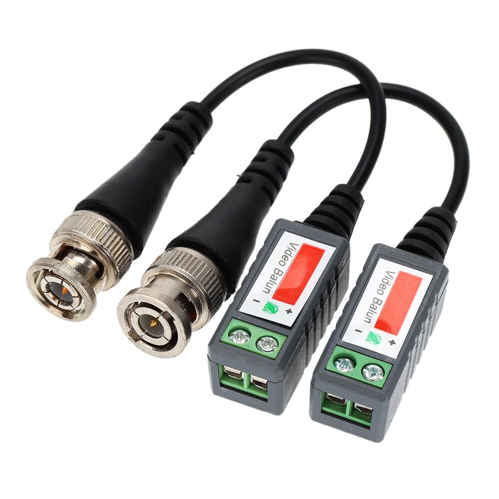 Cặp Jack balun 5MP thi công camera