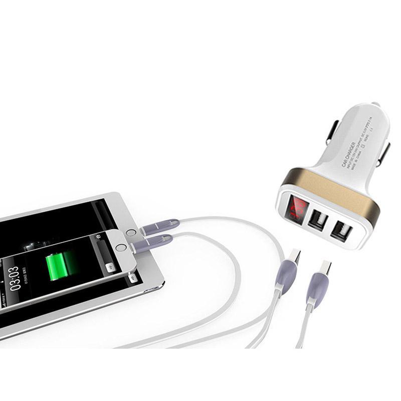 [HCM]Cốc sạc 2 cổng USB trên ô tô
