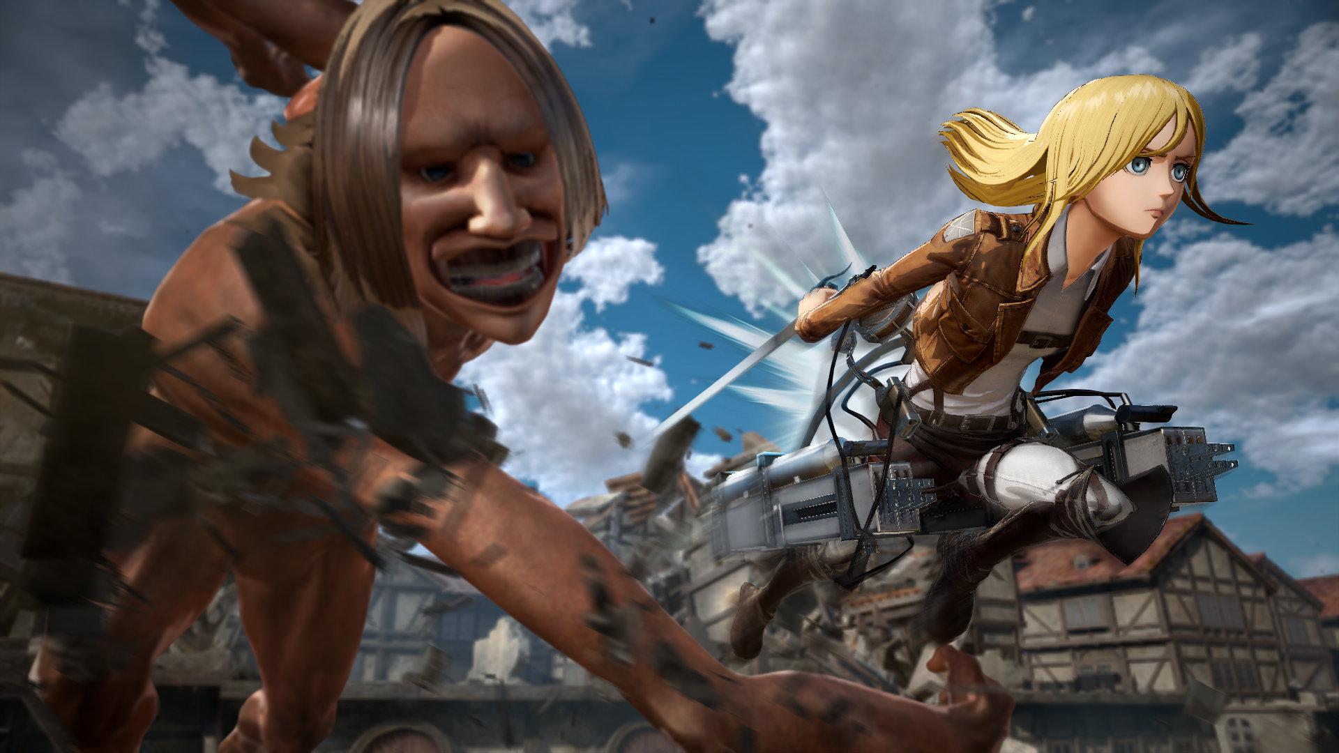 Đĩa game PS4 : Attack on Titan 2