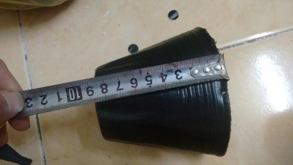 2KG CHẬU NHỰA MỀM ƯƠM CÂY  (BỊCH, TÚI BẦU) 10X10 (2kg =  khoảng 1010 chậu 10x10)
