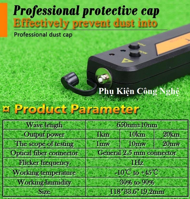 Bút soi cáp quang HT-5Km cao cấp
