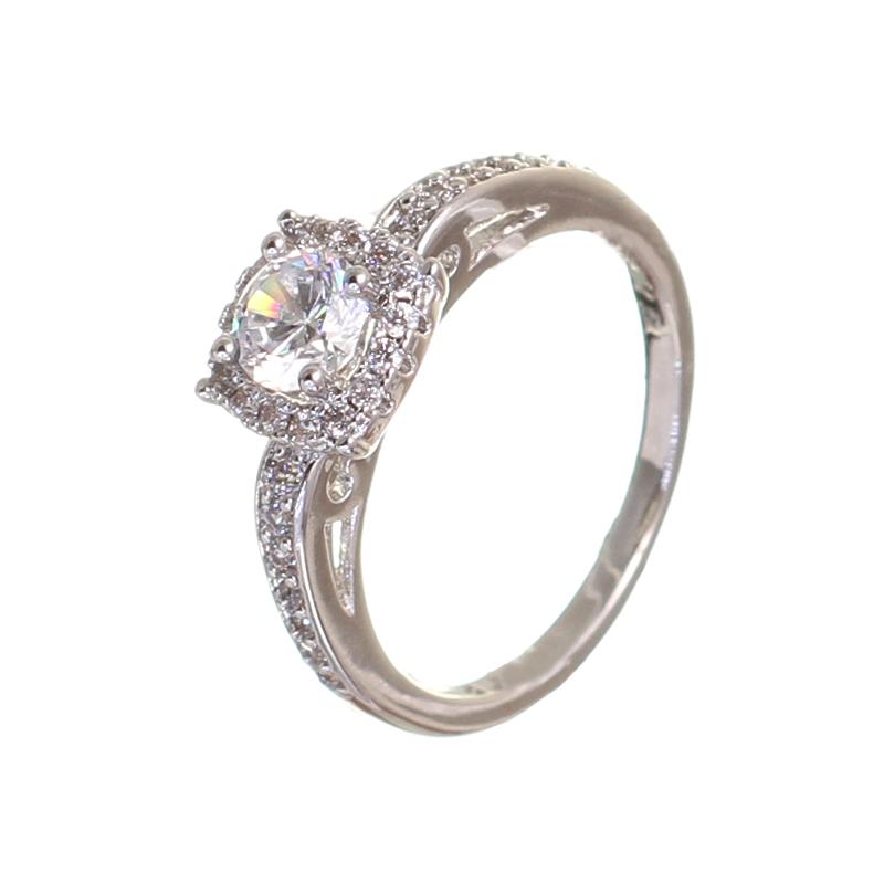 Nhẫn mạ Bạc cao cấp Tuesday Love MK174