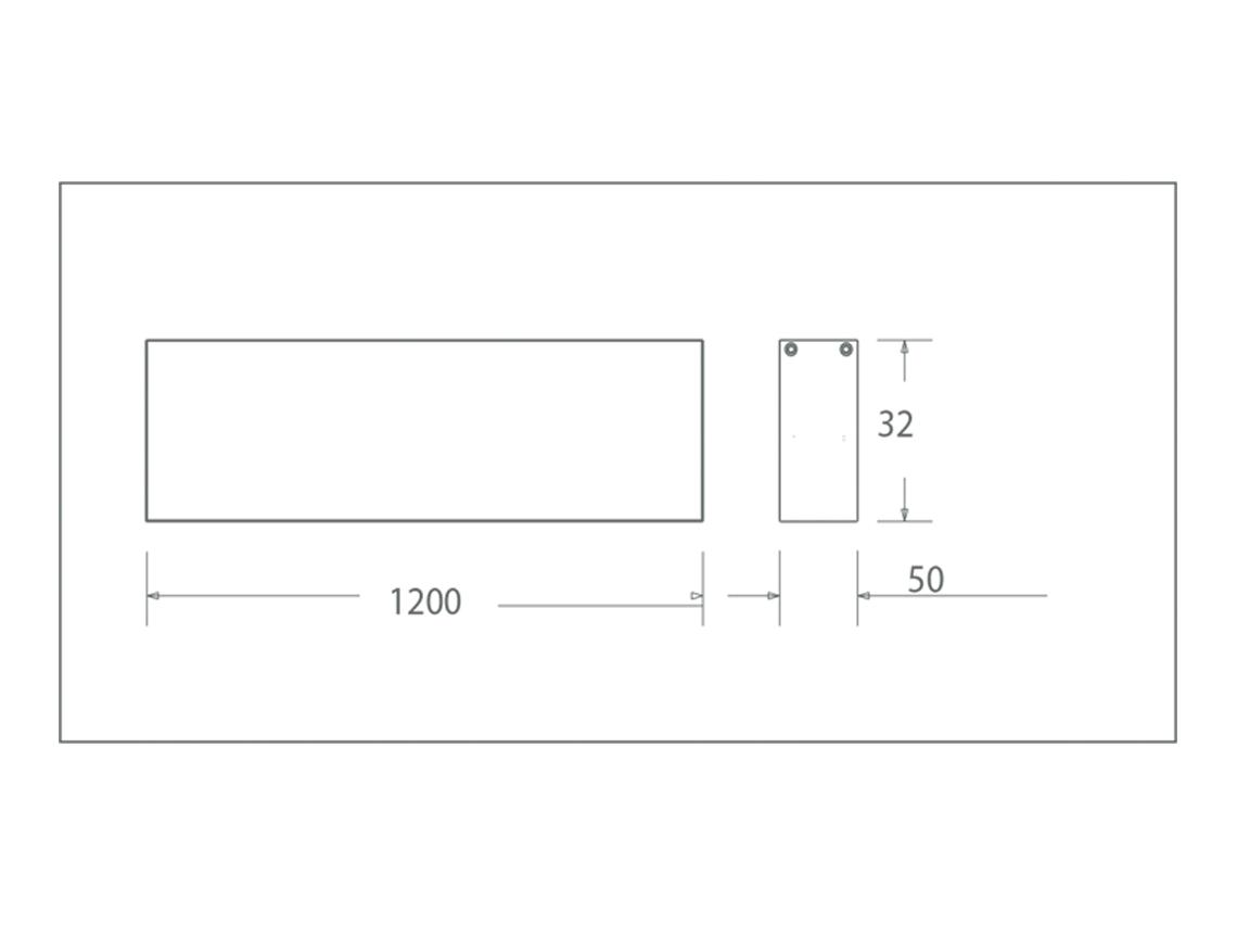 Đèn LED Thanh Treo (1200x50x32) MLL522-036WS658LB6/MLL522-036WS408LB6/MLL522-036WS278LB6