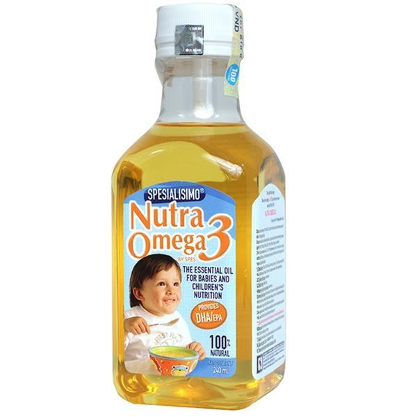 [HCM]Dầu ăn cá hồi Nutra Omega 3 240ml T049