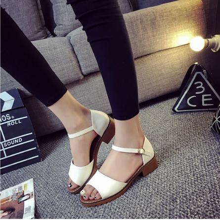 Giày sandal MYS quai ngang đế chiến binh