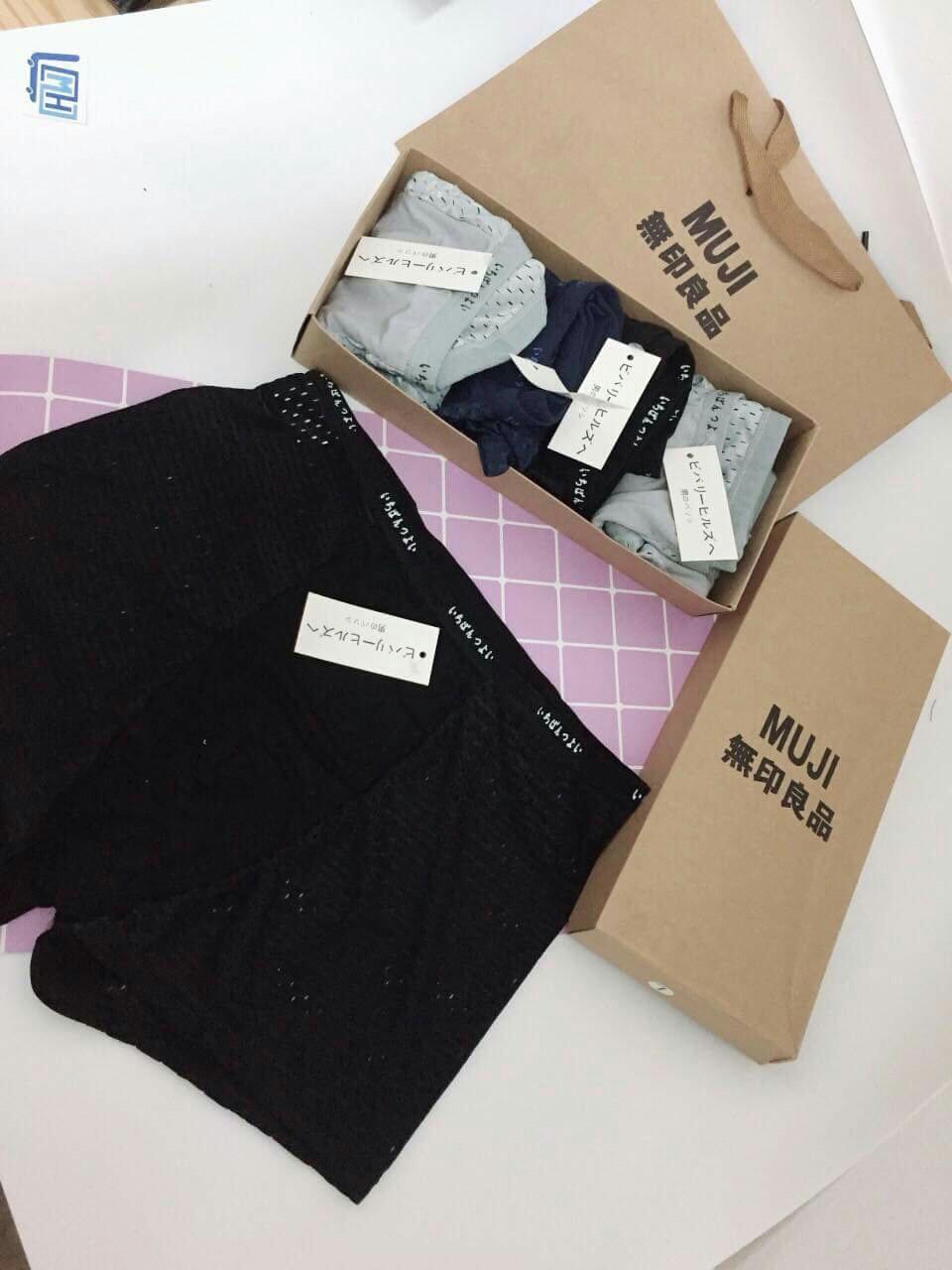 Set 5 sịp đùi Cao Cấp Muji Nhật Bản
