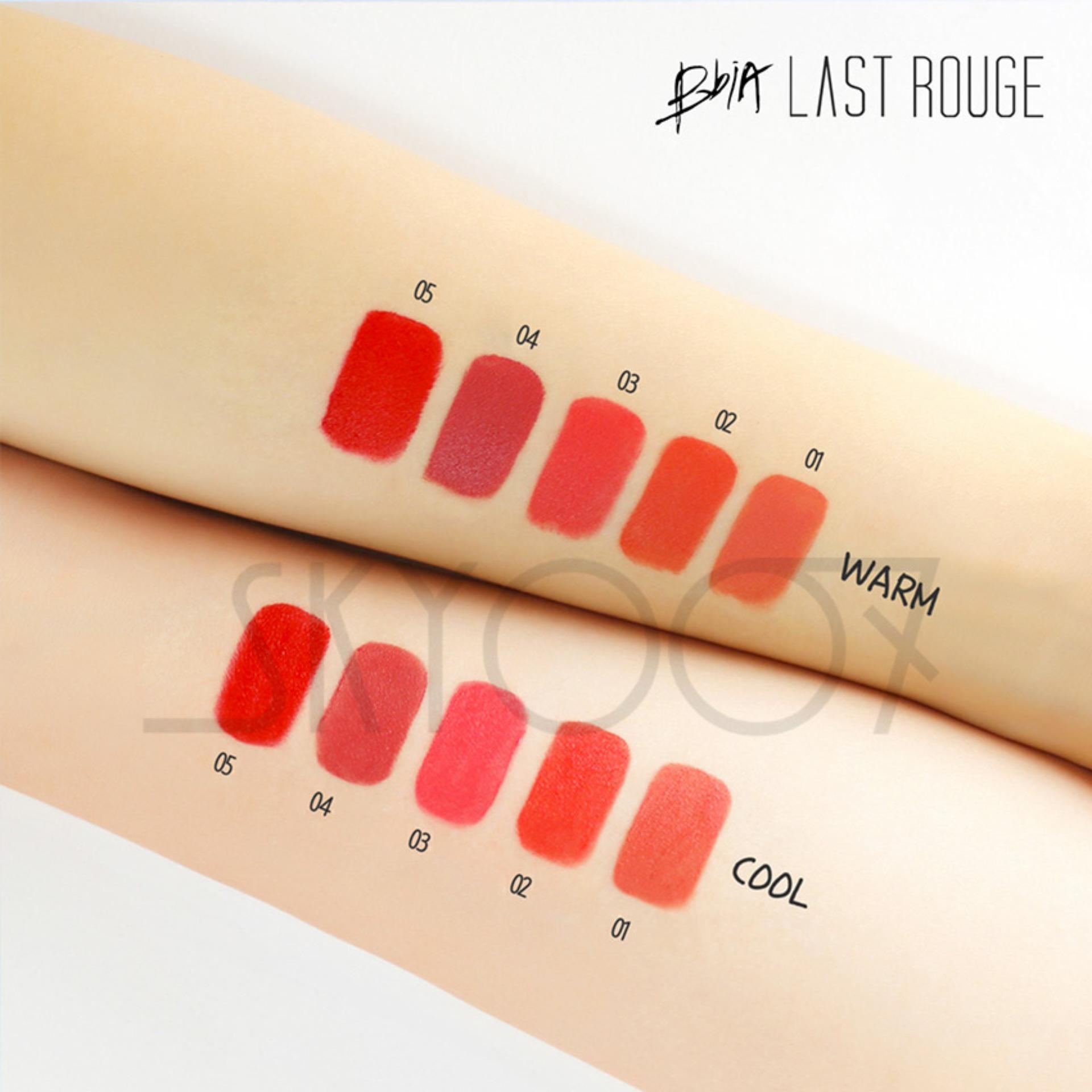 Son thỏi bền màu Bbia Last Rouge - 09 Runway Red (Màu đỏ base hồng)