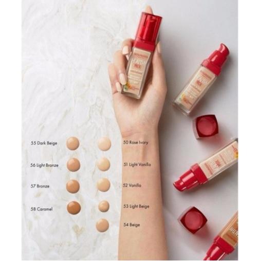 Kem nền Bourjois Healthy Mix 16h Foundation 30ml - Pháp