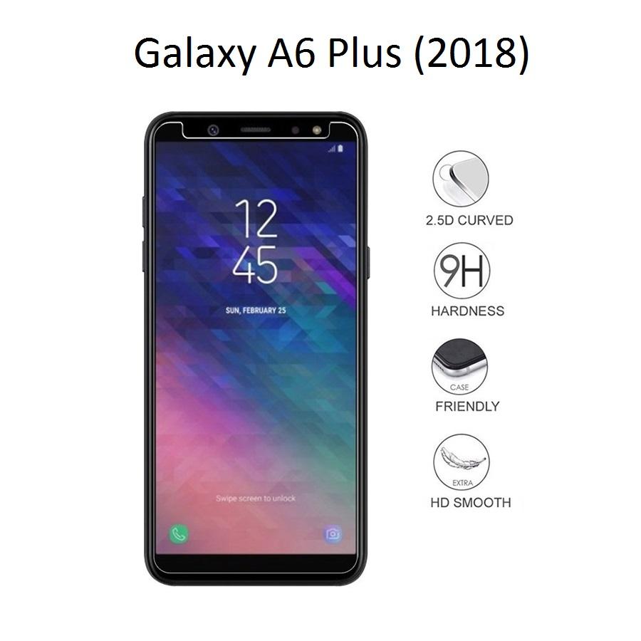 Dán kính cường lực Samsung Galaxy A6 Plus 2018