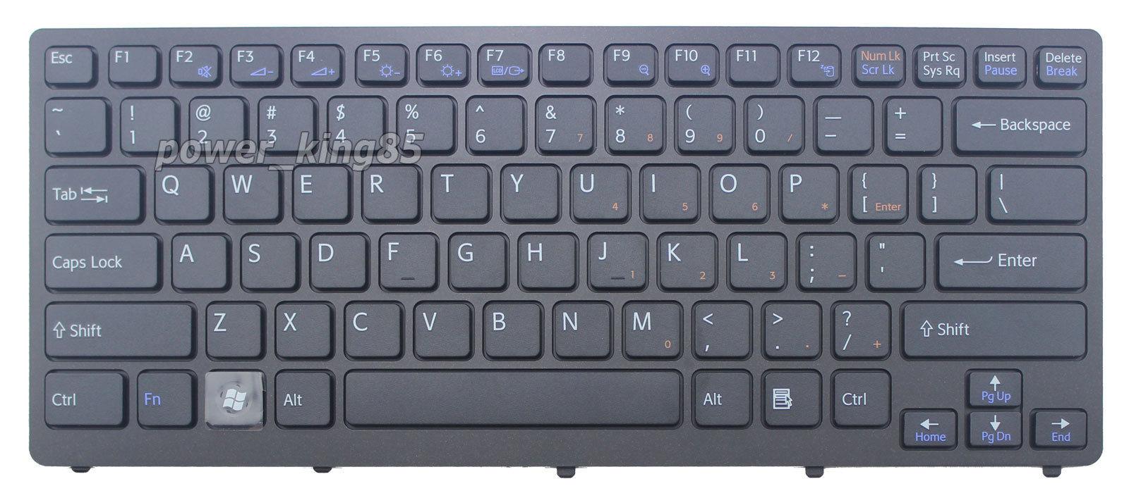Bàn phím Laptop Sony Vaio VPC-CW Series đen