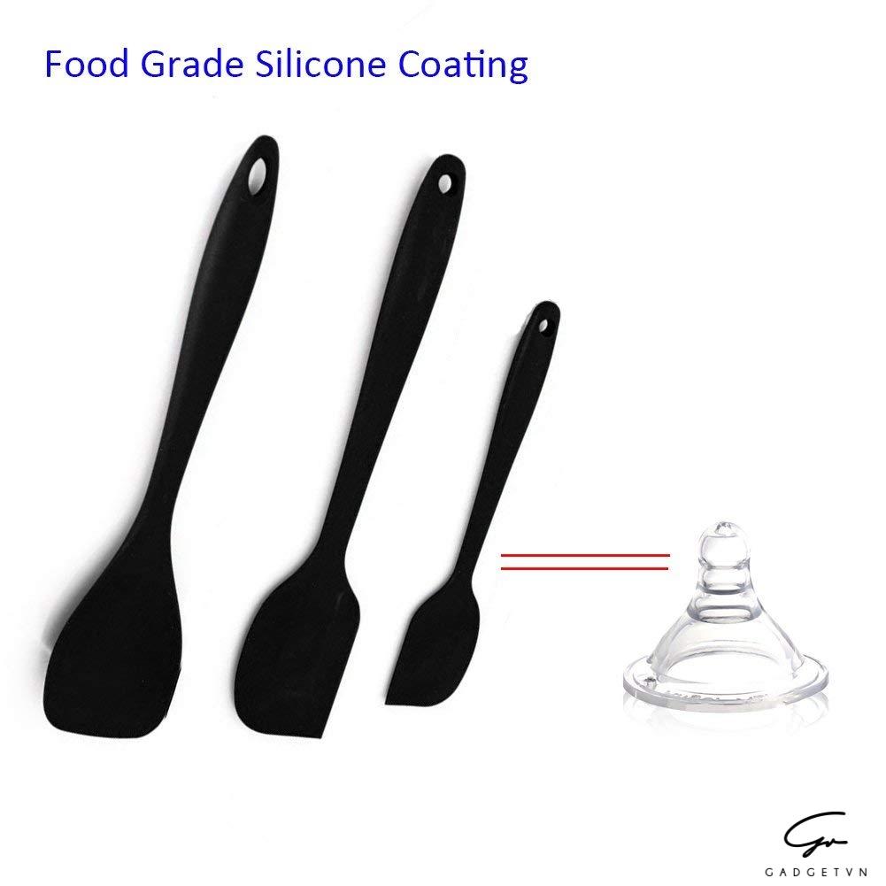 Set dụng cụ nấu ăn Silicone Đen