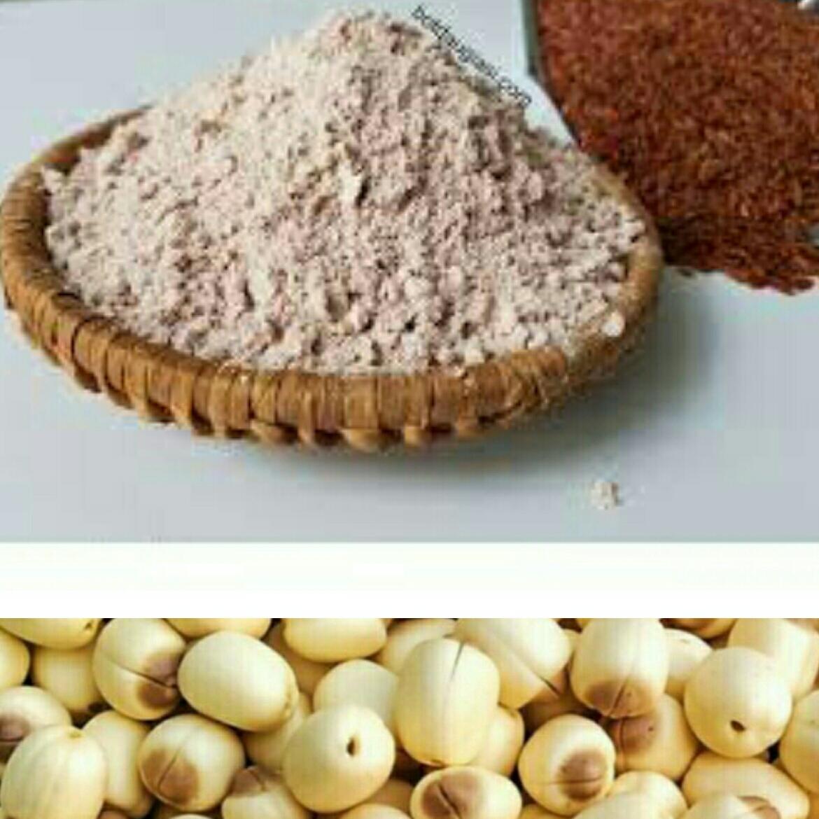Bột gạo lứt hạt sen 1kg.