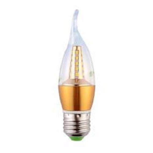 Bóng đèn nến led 5w e27- ánh sáng vàng