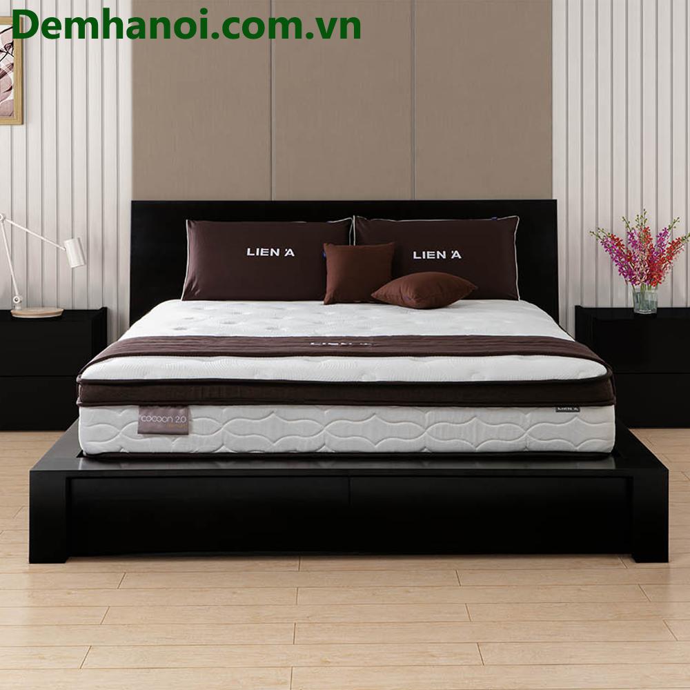 ĐỆM LÒ XO LIÊN Á COCOON 2.0 PREMIUM (160x200x28Cm)