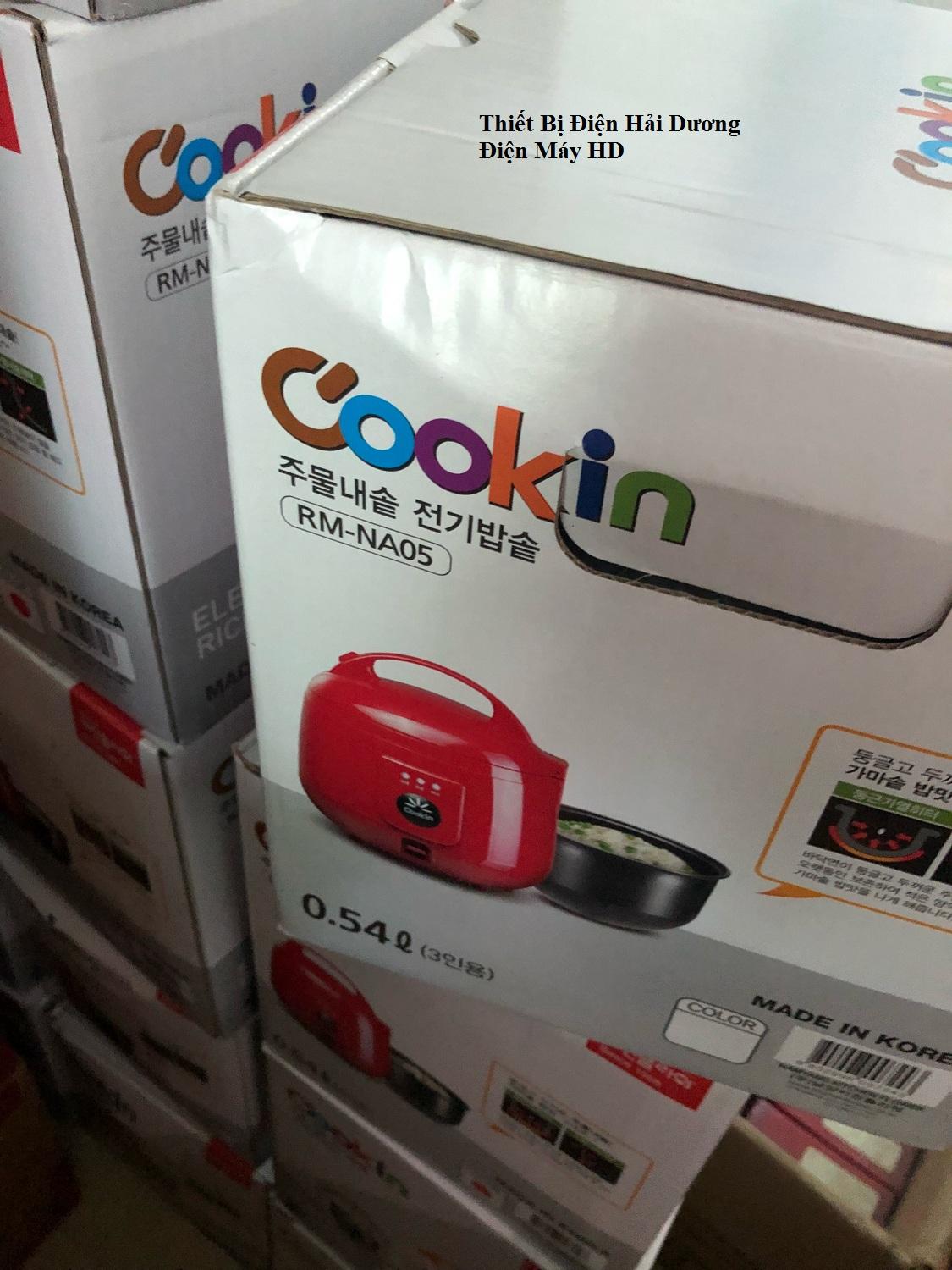 Nồi cơm điện Cookin RM-NA05 0.54L (Đỏ)