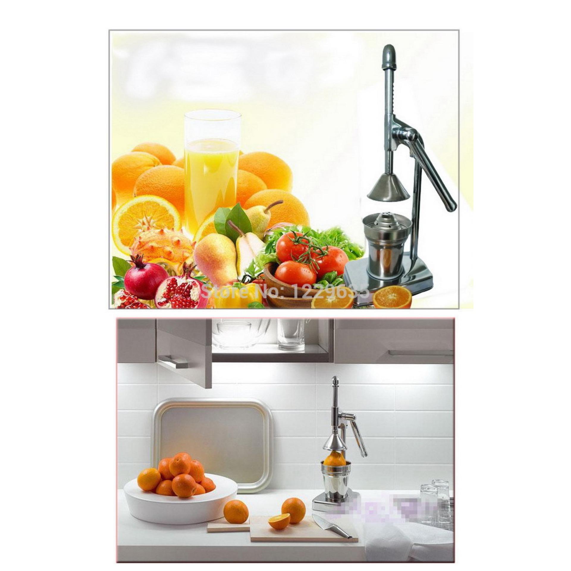 [HCM]Máy ép cam bằng tay inox nhỏ