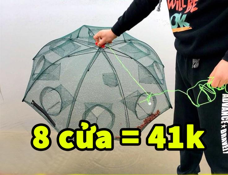 Lưới Đánh Bắt Cá Bát Quái - 8 Cửa Cao cấp [ Giá Siêu Rẻ ]