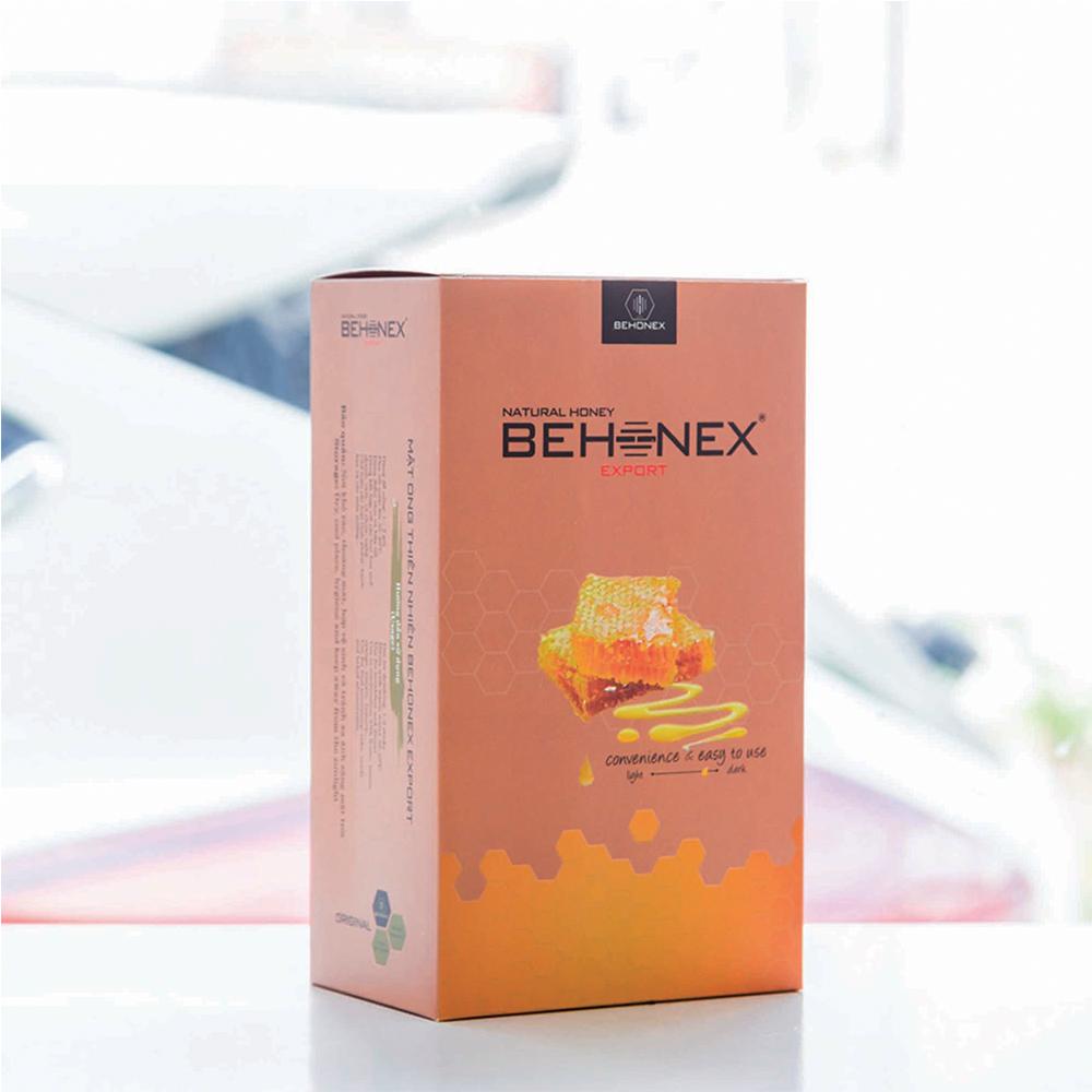 MẬT ONG XUẤT KHẨU BEHONEX STICK HONEY DARK 25GR x 12 GÓI