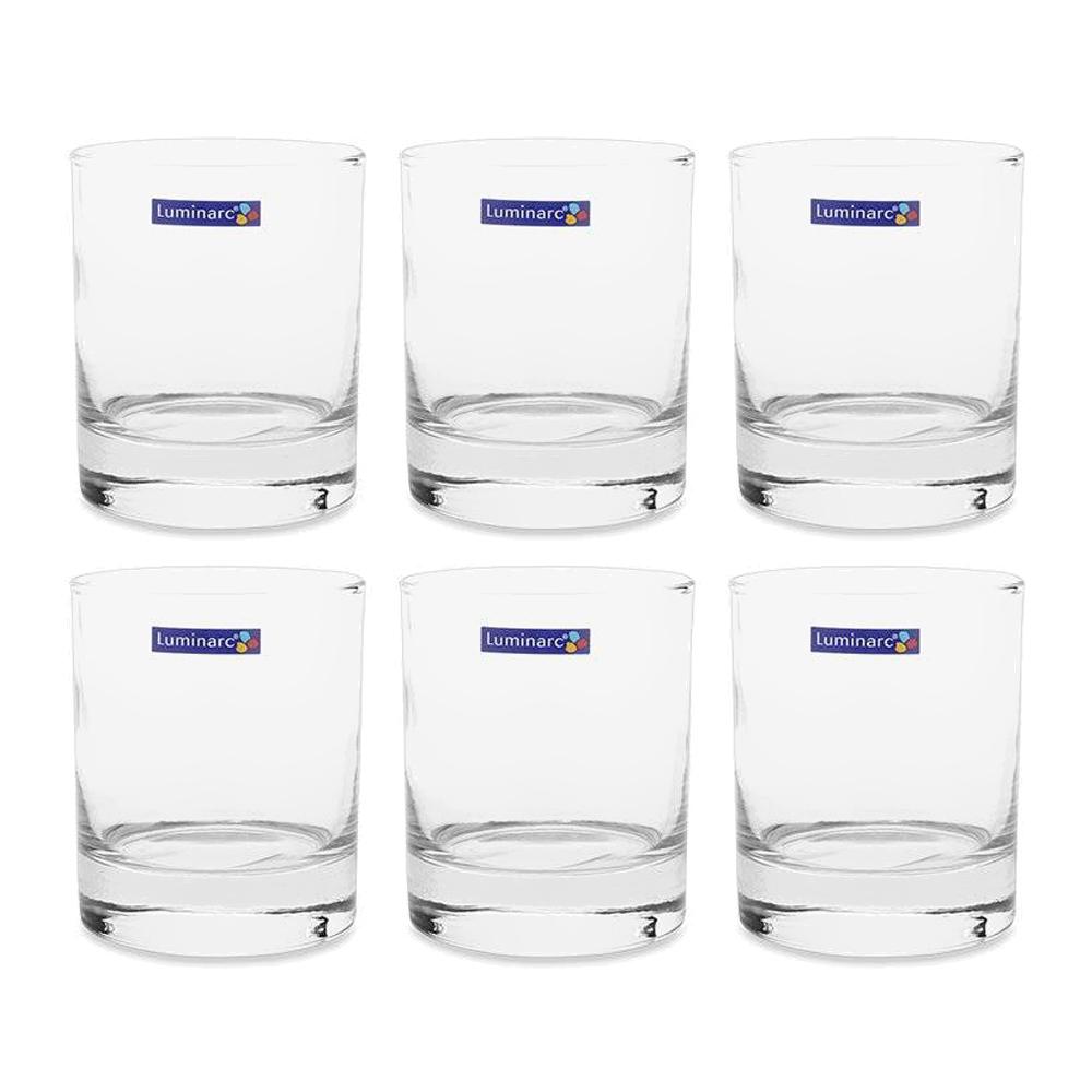 Bộ 6 ly thấp thủy tinh Luminarc Islande 300ml D0617