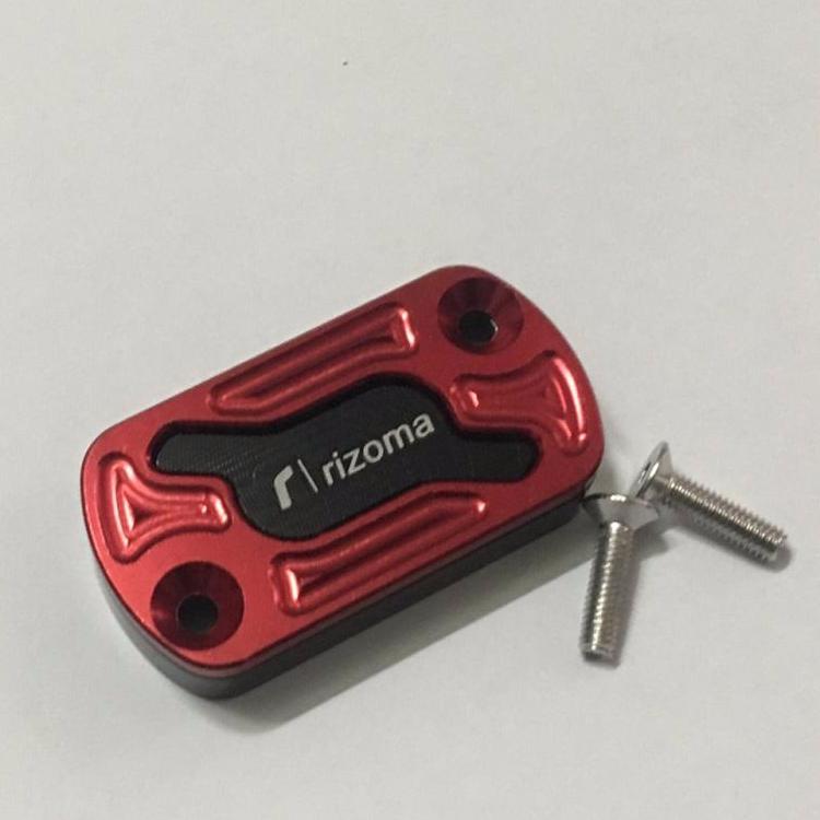 Nắp bình dầu trang trí cho xe máy (màu đỏ)