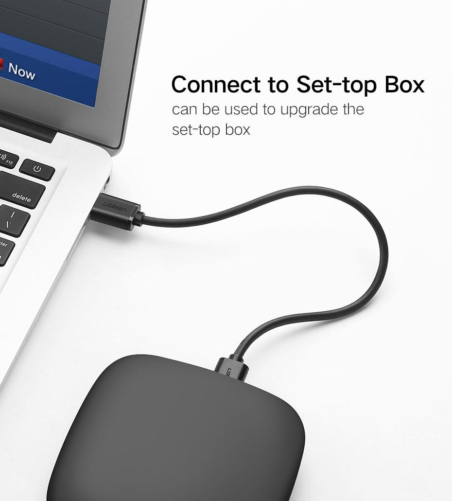 Dây  USB 2.0 hai đầu đực dài 0,5m Ugreen 10308