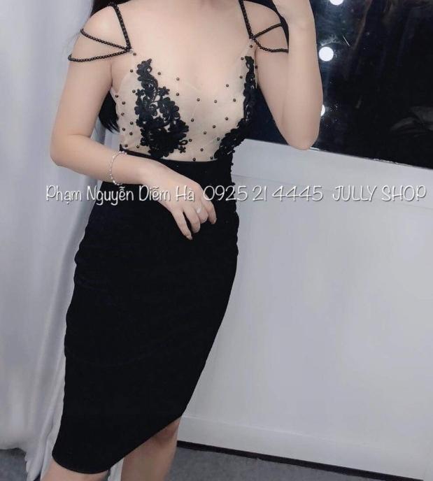 Đầm body kết chuỗi sexy