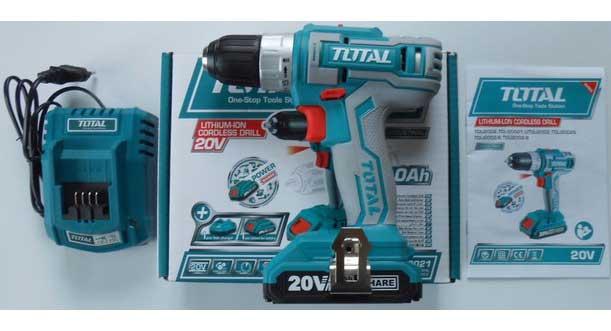 Máy khoan vặn vít dùng pin Total TDLI20021 (20V)