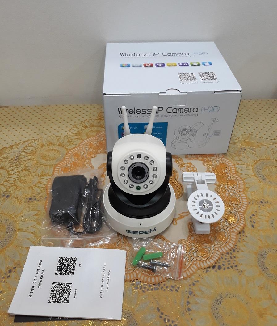 SIÊU PHẨM Camera IP SIEPEM S6203Y (HD, 2anten) - Phân Phối bởi Miracles Company