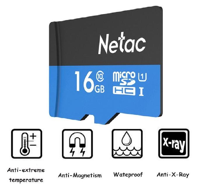 Thẻ Nhớ microsd Netac 16gb MicroSD Class 10 Ultra 80mbs dành cho Camera