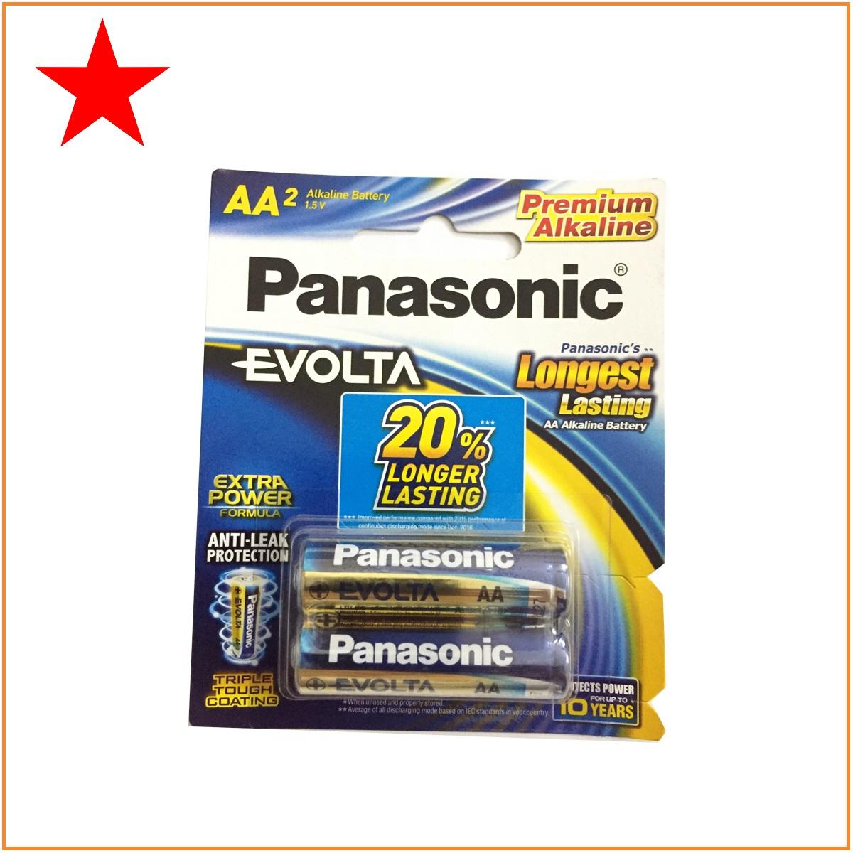 Combo 2 vỉ pin AA Panasonic Avolta (1 vỉ 2 viên)