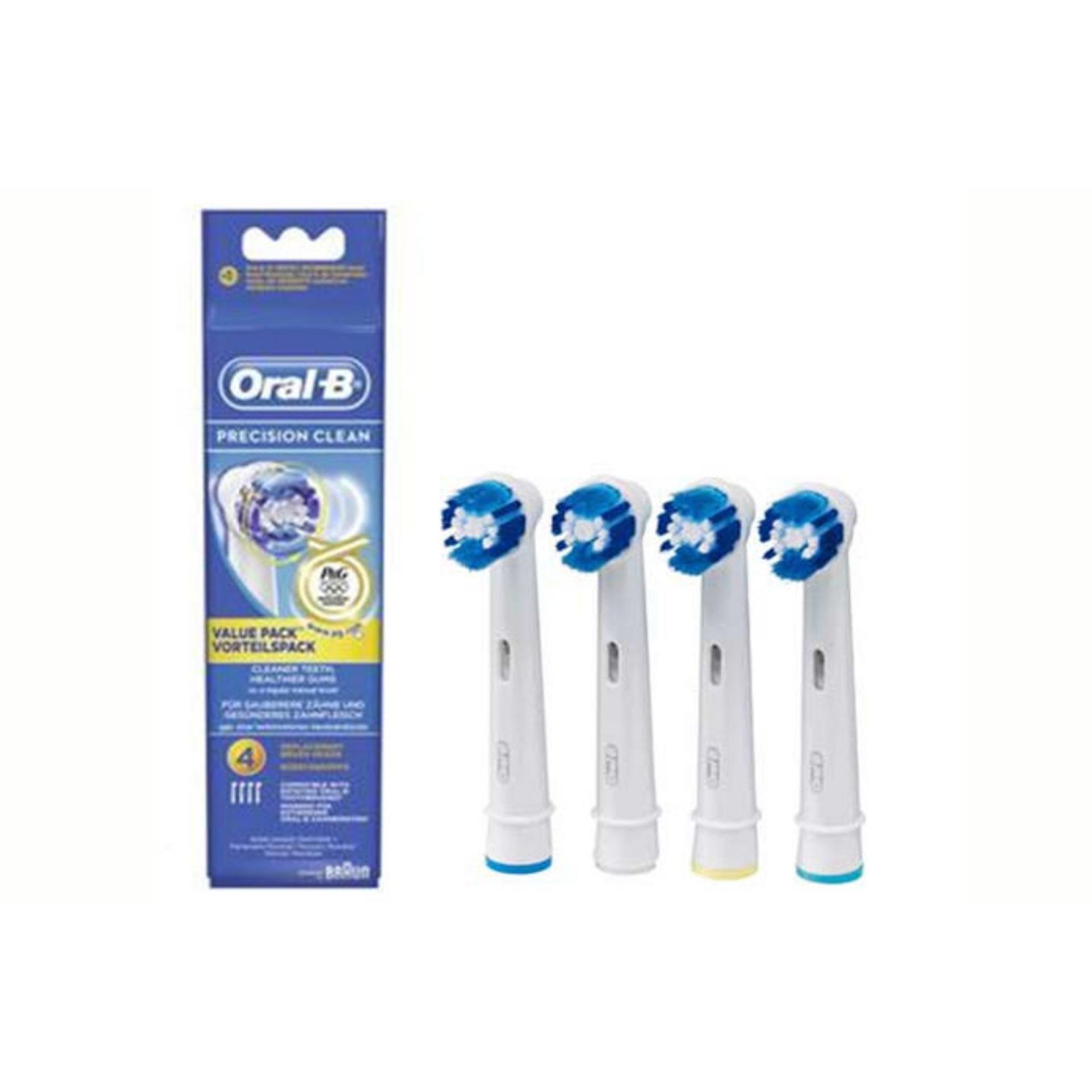 Vỉ 4 chiếc đầu bàn chải điện Oral-B Braun