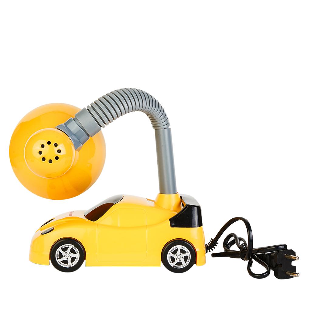Dien Quang Table Lamp Dq Dkl05 Bw (Car Style, Black Gold, Yellow Light Bulb, Plugs Directly into the Power)