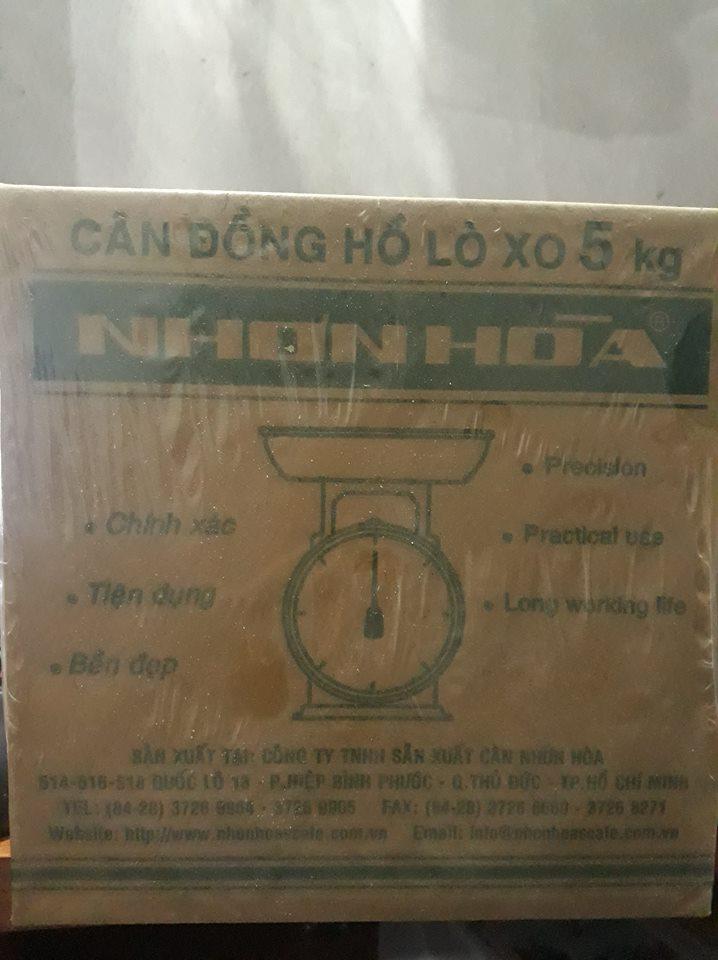 Cân đồng hồ Nhơn Hòa 5 Kg