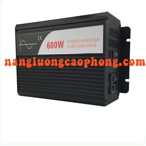 Bộ đổi nguồn - máy kích điện / inverter 600W 1000VA sin chuẩn 12V (pure sine wave)