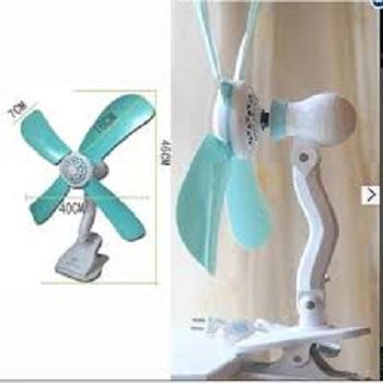 Quạt trần 4 cánh kẹp bàn