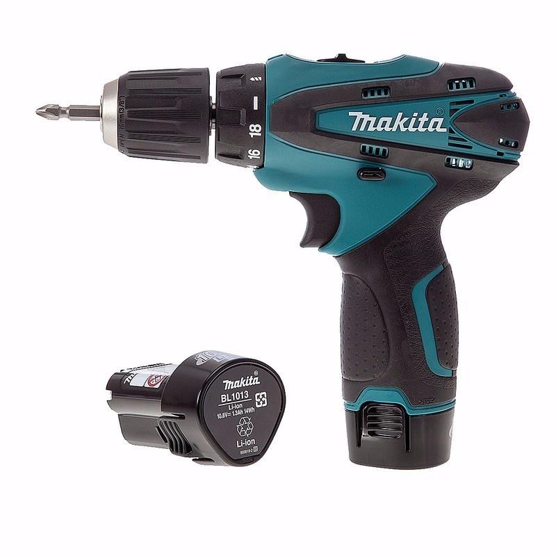 May khoan bắt vít makita pin 12V (kèm 2pin)