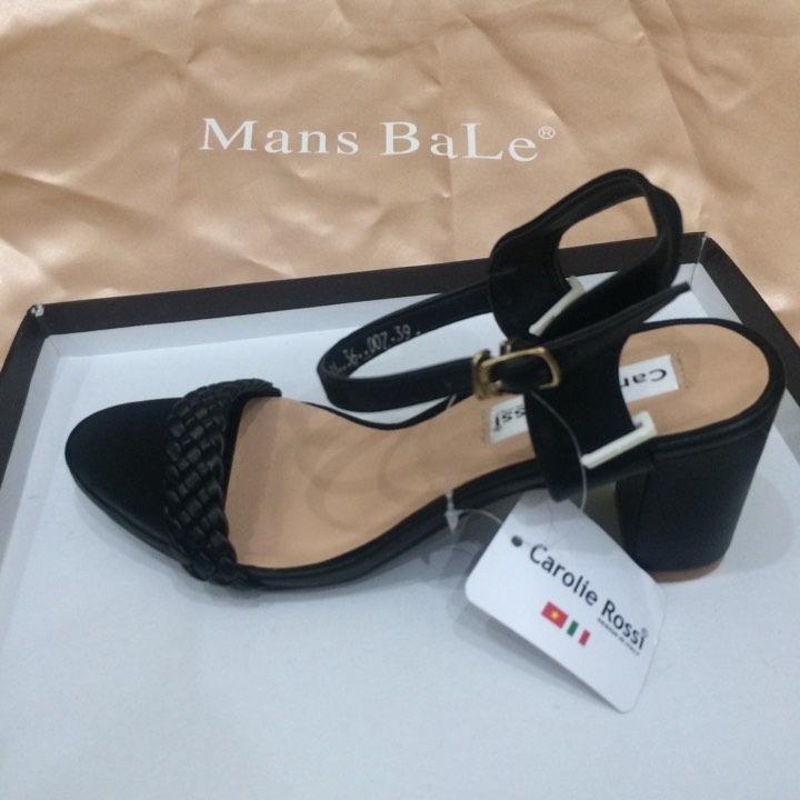 Sandal 7p tết quai ngang cao cấp