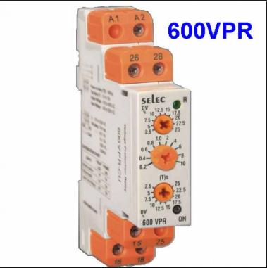 Role bảo vệ điện áp Selec 600VPR 3pha