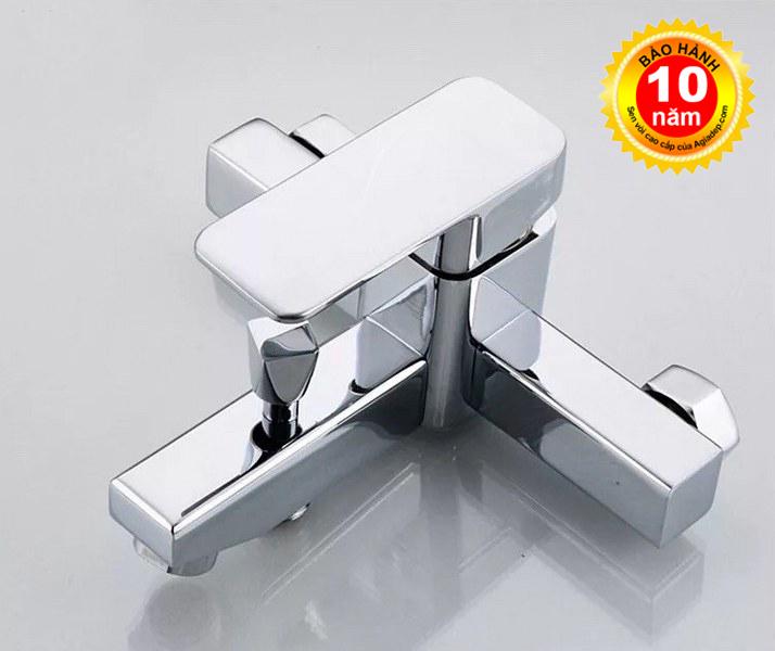 Cần điều khiển sen tắm (nóng lạnh) Hợp kim (Kiểu vuông) GIORMANI ITALIA, bộ trộn nước nóng lạnh, giúp điều chỉnh nhiệt độ thích hợp cho vòi sen tắm