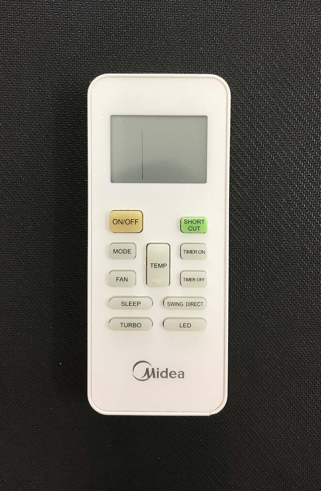 Điều khiển điều hòa Midea M2 xịn (trắng)