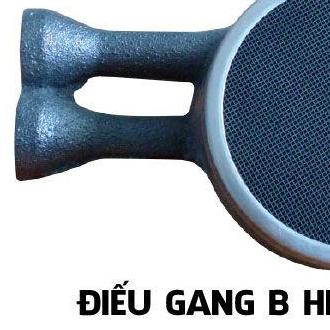 2 Đầu đốt hồng ngoại phi 120 cho bêp gas