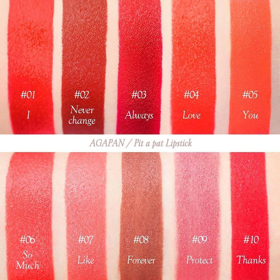 Son Lì AGAPAN Lipstick đẹp mê li