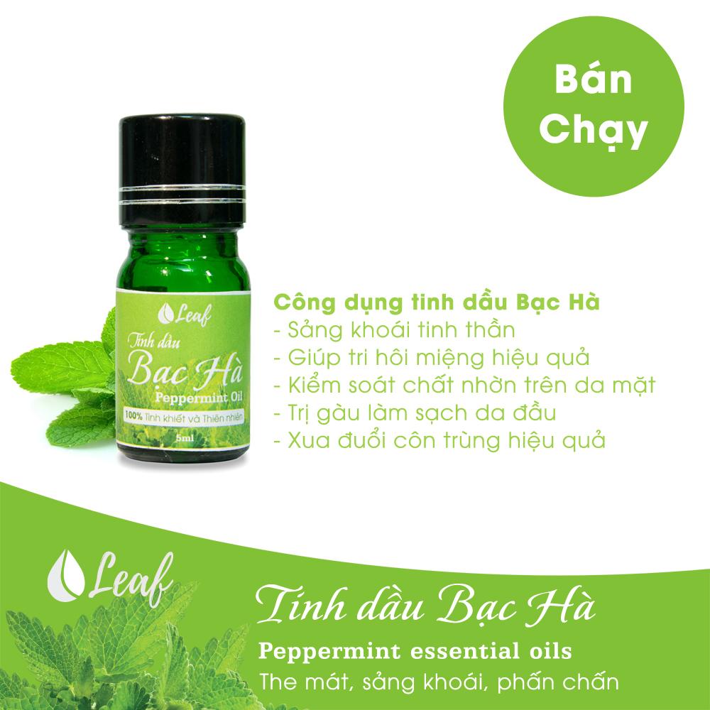 Tinh dầu Bạc hà Leaf 5ml