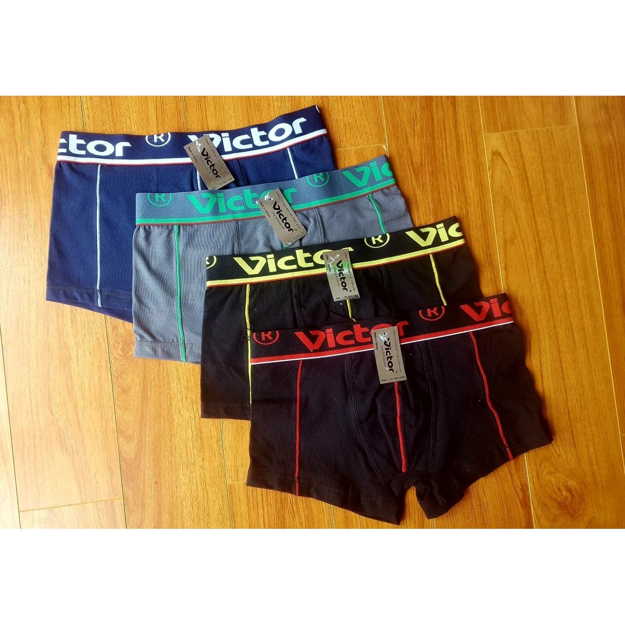 Combo 6 quần lót boxer nam cao cấp hiệu VICTOR