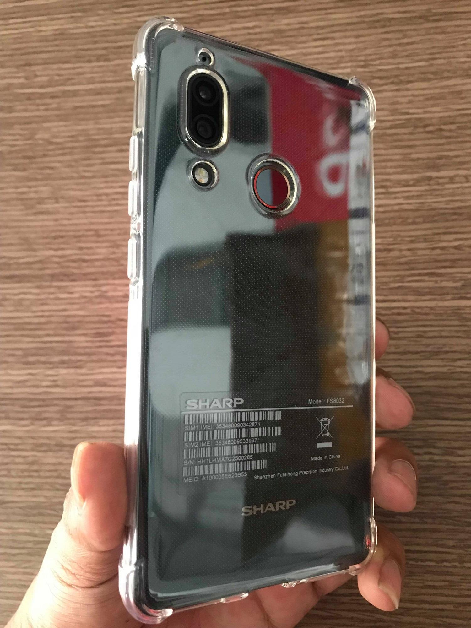 Ốp lưng Sharp Aquos S3 dẻo đen dẻo trong
