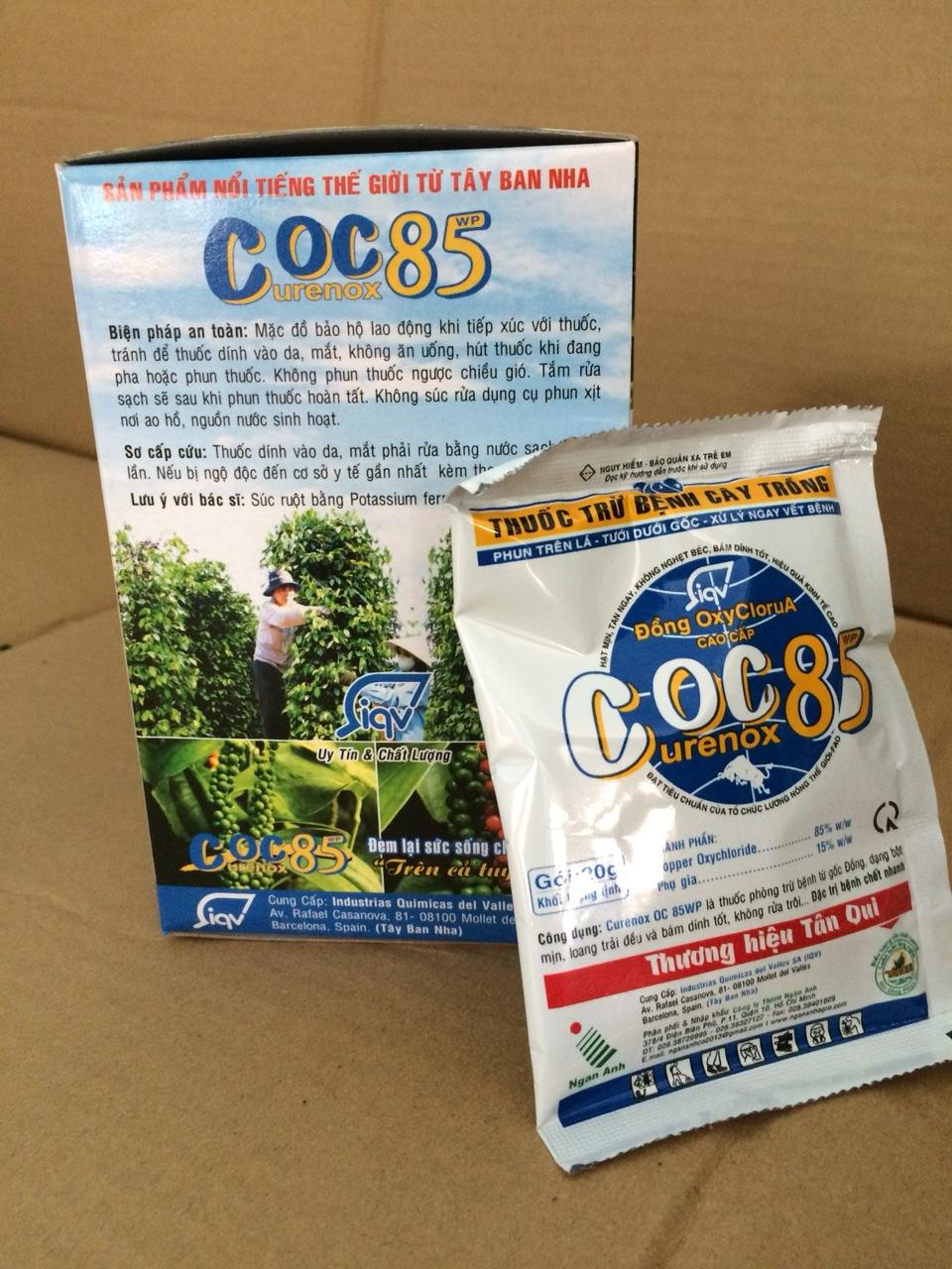 Thuốc trừ nấm bệnh cây COC 85 COMBO 5 GÓI